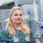 Софья Морозова в лаборатории технологий ионообменных мембран МФТИ. Фотограф Анастасия Каплина