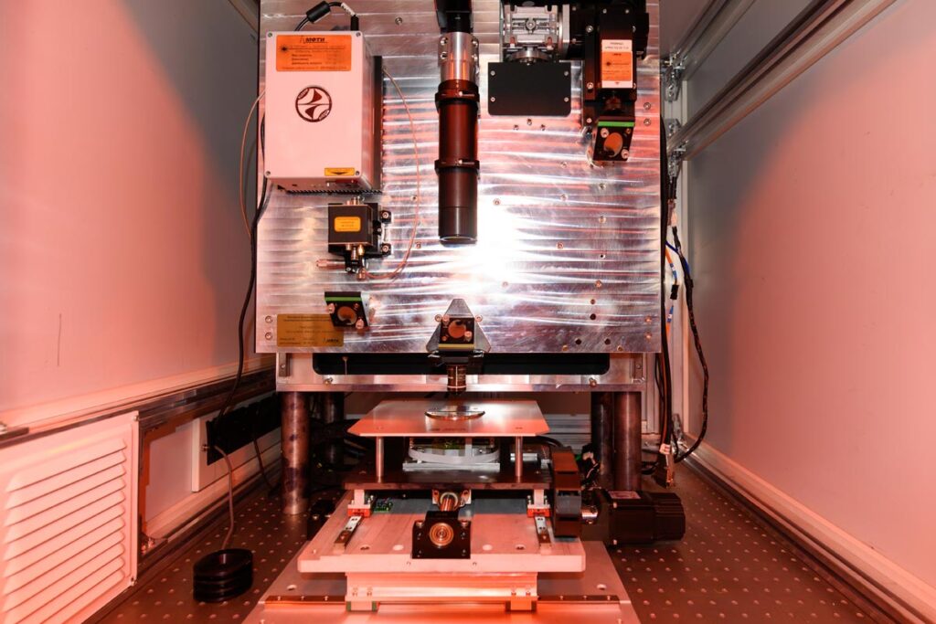 Литограф 3D-микропечати. Фото: Наталья Арефьева