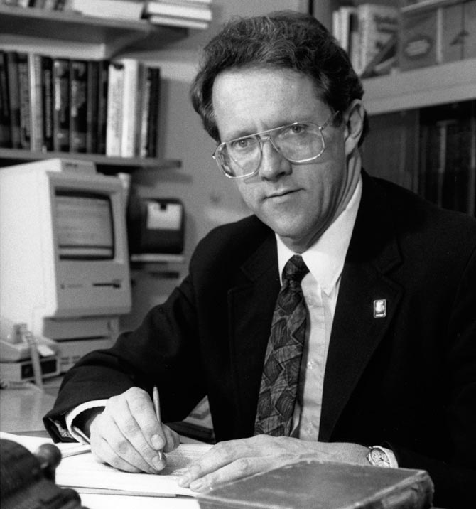 Стивен Стиглер. Фото: Lloyd DeGrane / University of Chicago Library