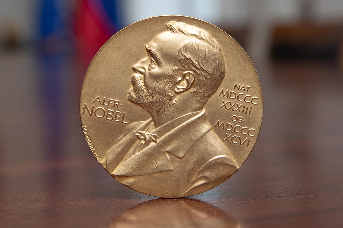 Нобелевская медаль Константина Новосёлова, лауреата 2010 года, хранится на Физтехе