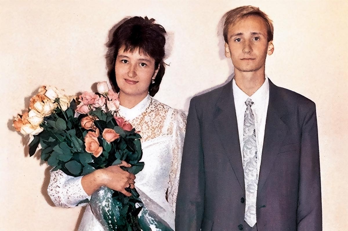 Студенческая свадьба Татьяны и Евгения. Фото из личного архива Татьяны Устиновой