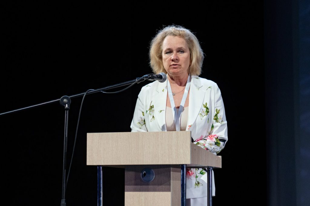 Ольга Оспенникова, исполнительный директор Ассоциации развития аддитивных технологий, советник президента АО «ТВЭЛ». Фото: Центр медиа и креатива МФТИ