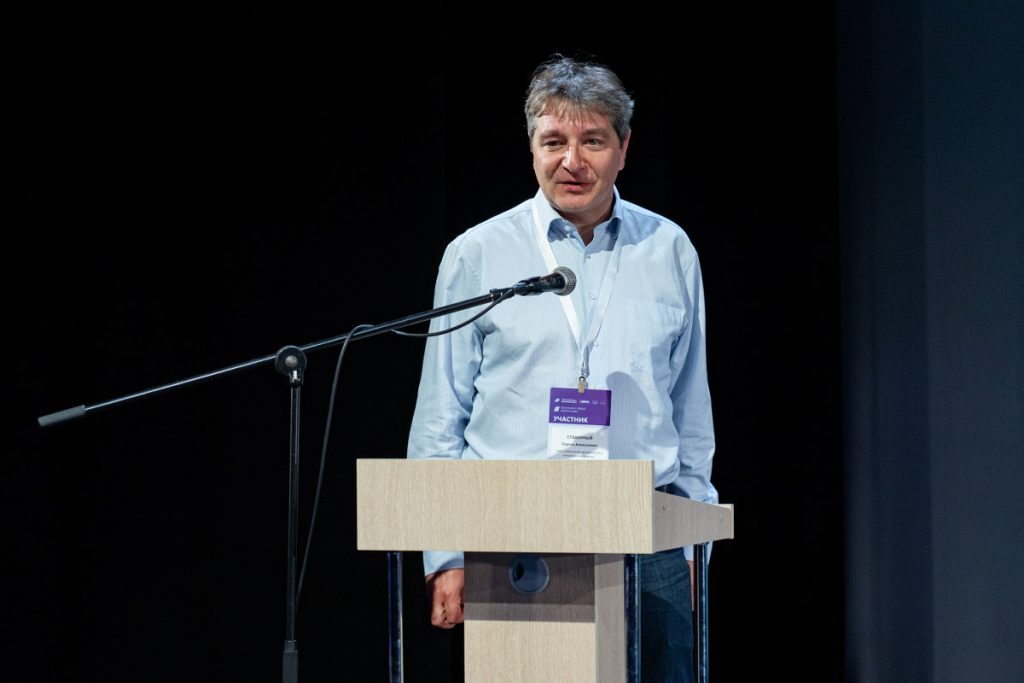 Сергей Стахарный, генеральный директор ООО «Технологии органической и печатной электроники». Фото: Центр медиа и креатива МФТИ