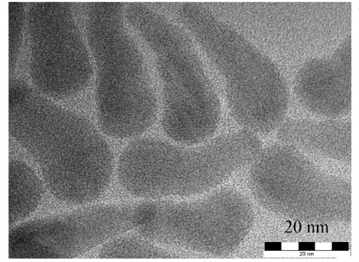 Рис. Наночастицы AgInS2 в форме головастика. Источник: Nano-Structures & Nano-Objects