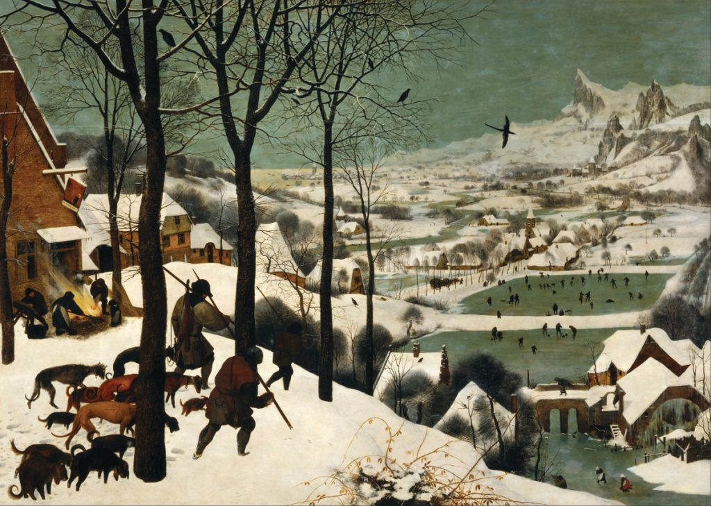 Охотники на снегу, 1565. Питер Брейгель Старший
