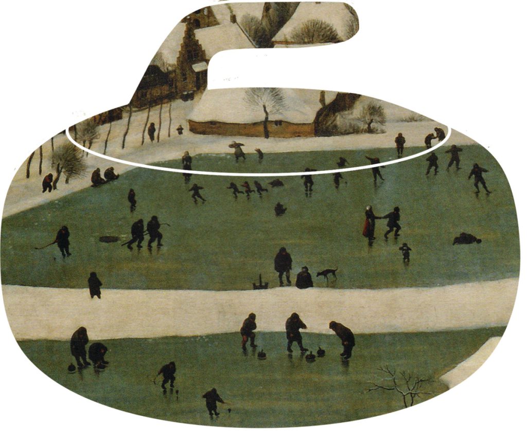 Охотники на снегу (фрагмент), 1565. Питер Брейгель Старший